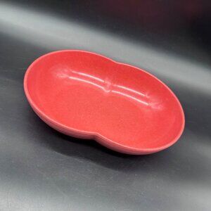 Vintage Butt Bowl Serving Dish Pink Mid Century Brachell USA Melmac Melamine 60s